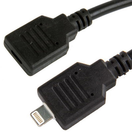 8 Pin Male to Female 22 Core Extension Cable, Cable Length: 1m(Black)-garmade.com