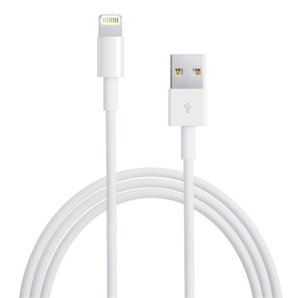 1m High Quality 8 Pin USB Sync Data / Charging Cable for iPhone, iPad(White)-garmade.com