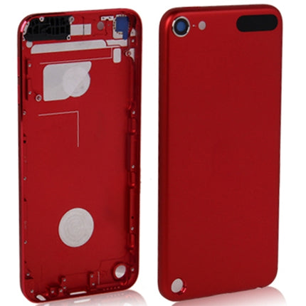 Metal Back Cover / Rear Panel for iPod touch 5 (Red)-garmade.com