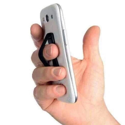 Finger Grip Phone Holder for iPad Air & Air 2, iPad mini, Galaxy Tab, and other Tablet PC(Silver)-garmade.com