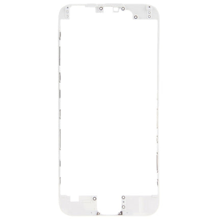 Front LCD Screen Bezel Frame for iPhone 6(White)-garmade.com
