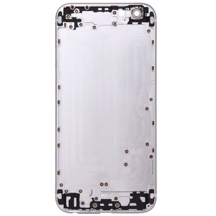 Full Assembly Housing Cover for iPhone 6, Including Back Cover & Card Tray & Volume Control Key & Power Button & Mute Switch Vibrator Key(Silver)-garmade.com