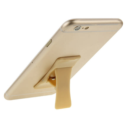 Universal Multi-function Foldable Holder Grip Mini Phone Stand, for iPhone, Galaxy, Sony, HTC, Huawei, Xiaomi, Lenovo and other Smartphones(Gold)-garmade.com