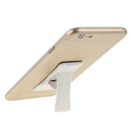 Universal Multi-function Foldable Holder Grip Mini Phone Stand, for iPhone, Galaxy, Sony, HTC, Huawei, Xiaomi, Lenovo and other Smartphones(White)-garmade.com