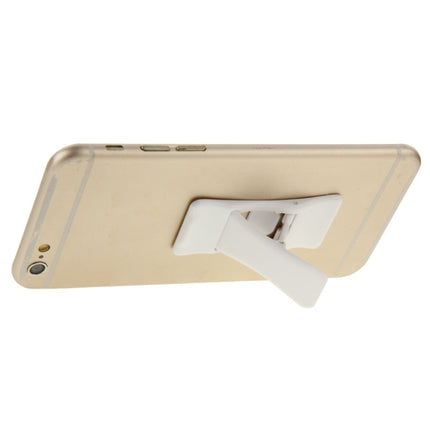 Universal Multi-function Foldable Holder Grip Mini Phone Stand, for iPhone, Galaxy, Sony, HTC, Huawei, Xiaomi, Lenovo and other Smartphones(White)-garmade.com