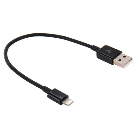 8 Pin to USB 2.0 Data / Charger Cable, CableLength: 20cm(Black)-garmade.com