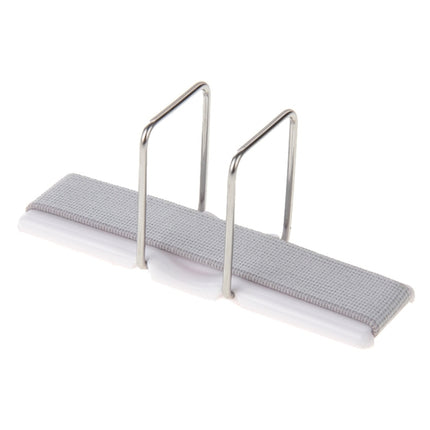 Universal Mini Foldable Holder Stand with Finger Grip(Silver)-garmade.com