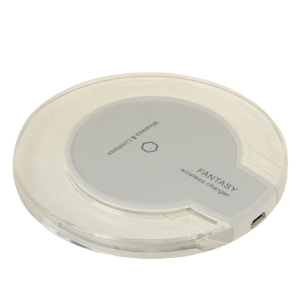 FANTASY Wireless Charger & 8Pin Wireless Charging Receiver , For iPhone 6 Plus / 6 / 5S / 5C / 5(White)-garmade.com