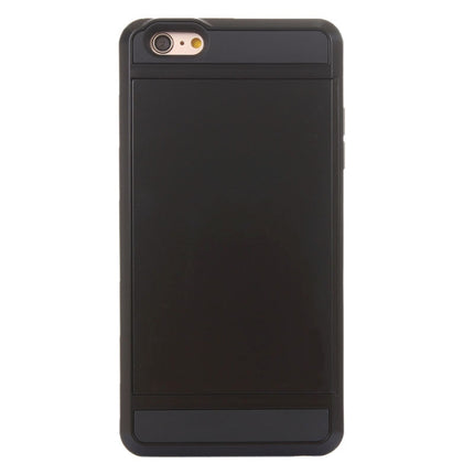 Blade PC + TPU Combination Case with Card Slot for iPhone 6(Black)-garmade.com