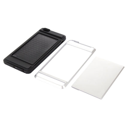 Blade PC + TPU Combination Case with Card Slot for iPhone 6(Silver)-garmade.com
