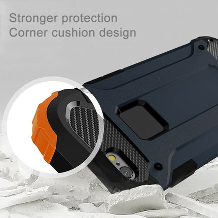 For iPhone 6 & 6s Tough Armor TPU + PC Combination Case (Navy Blue)-garmade.com