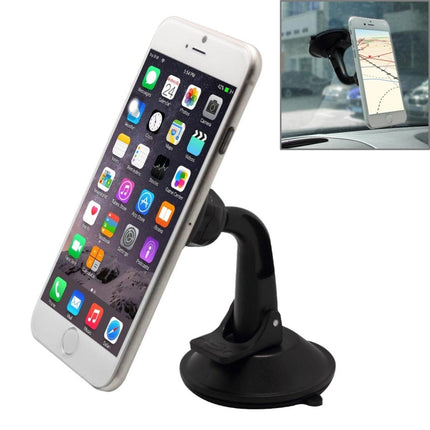 Young Player Magnetic 360 Degrees Rotation Super Suction Cup Car Mount Holder with Quick-Snap, For iPhone, Galaxy, Sony, Lenovo, HTC, Huawei, and other Smartphones-garmade.com