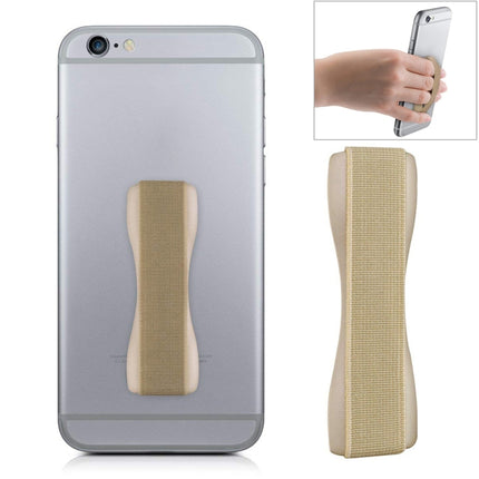Finger Grip Phone Holder for iPhone, Galaxy, Sony, Lenovo, HTC, Huawei, and other Smartphones(Gold)-garmade.com