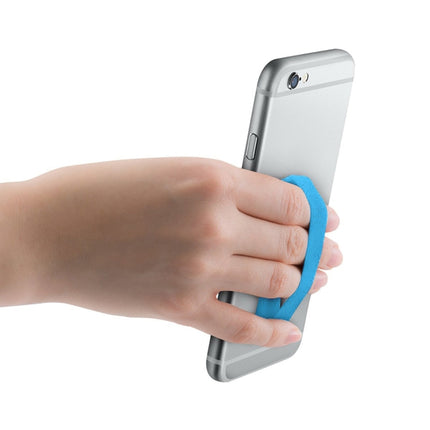 Finger Grip Phone Holder for iPhone, Galaxy, Sony, Lenovo, HTC, Huawei, and other Smartphones(Blue)-garmade.com