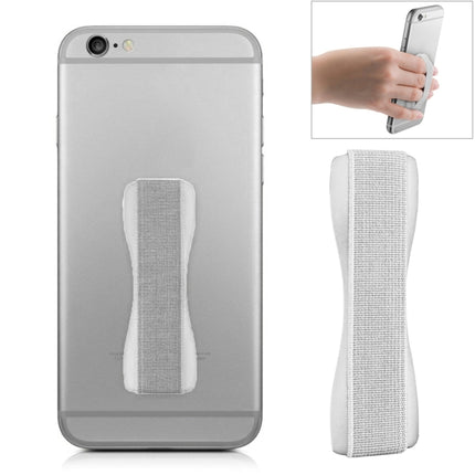 Finger Grip Phone Holder for iPhone, Galaxy, Sony, Lenovo, HTC, Huawei, and other Smartphones(Silver)-garmade.com