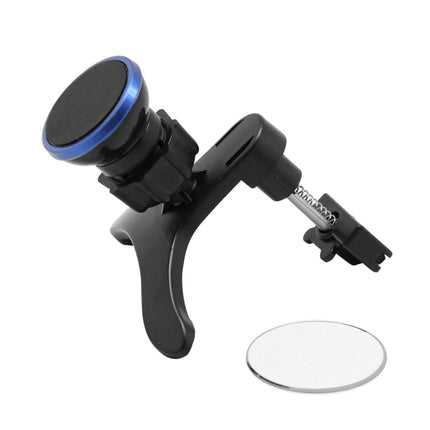 Rotatable Universal Car Air Vent Magnetic Phone Holder Stand Mount, For iPhone, Galaxy, Huawei, Xiaomi, Lenovo, Sony, LG, HTC and Other Smartphones(Dark Blue)-garmade.com