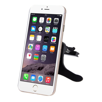 Rotatable Universal Car Air Vent Magnetic Phone Holder Stand Mount, For iPhone, Galaxy, Huawei, Xiaomi, Lenovo, Sony, LG, HTC and Other Smartphones(Silver)-garmade.com
