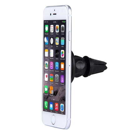 Young Player Car Magnetic Air Vent Mount Clip Holder Dock, For iPhone, Galaxy, Sony, Lenovo, HTC, Huawei, and other Smartphones(Black)-garmade.com