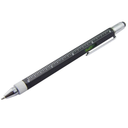 Multi-functional 6 in 1 Professional Stylus Pen(Black)-garmade.com