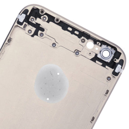 Assembly Housing Cover for iPhone 6 Plus, Including Back Cover & Card Tray & Volume Control Key & Power Button & Mute Switch Vibrator Key(Gold)-garmade.com