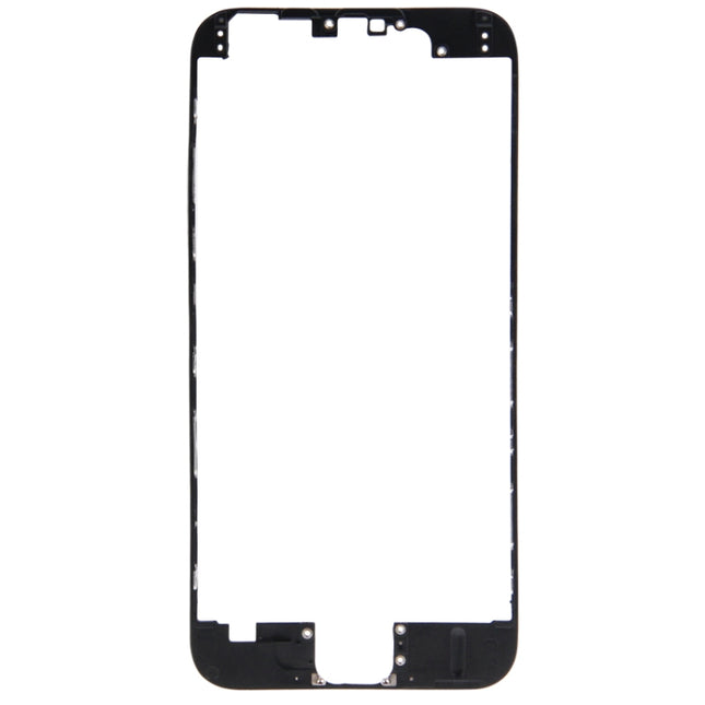 Front LCD Screen Bezel Frame for iPhone 6 Plus(Black)-garmade.com