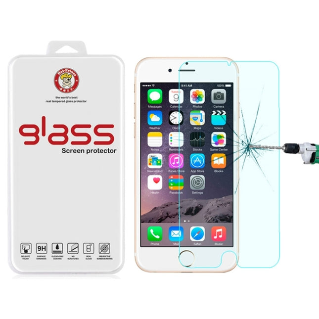 Hat-Prince 0.26mm 9H Surface Hardness 2.5D Explosion-proof Tempered Glass Film for iPhone 6 Plus-garmade.com