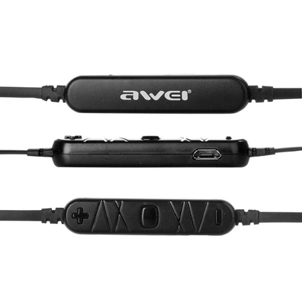 awei A920BL Wireless Bluetooth Sports Stereo Earphones(Black)-garmade.com