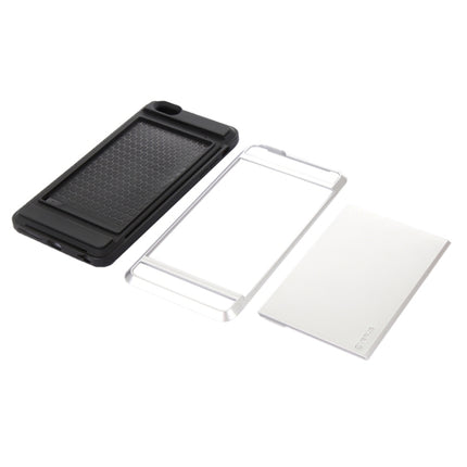 Blade PC + TPU Combination Case with Card Slot for iPhone 6 Plus & 6S Plus(Silver)-garmade.com