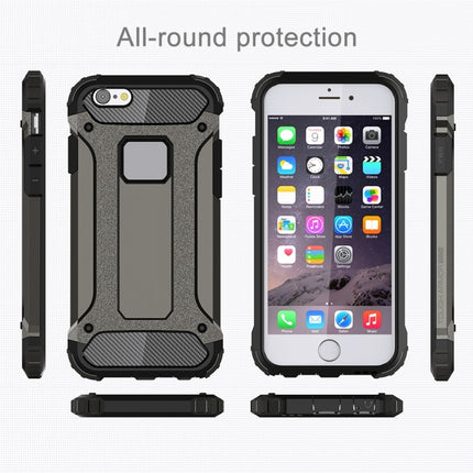 For iPhone 6 Plus & 6s Plus Tough Armor TPU + PC Combination Case (Bronze)-garmade.com