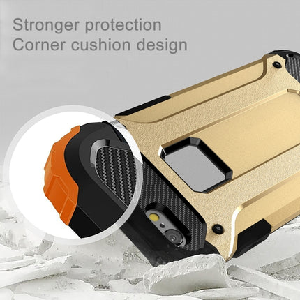 For iPhone 6 Plus & 6s Plus Tough Armor TPU + PC Combination Case(Gold)-garmade.com
