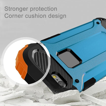 For iPhone 6 Plus & 6s Plus Tough Armor TPU + PC Combination Case(Blue)-garmade.com