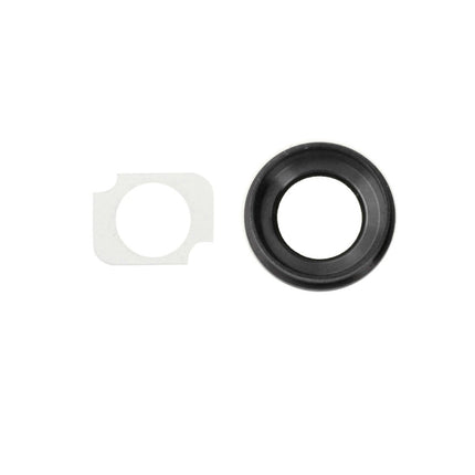 10 Pairs / Set Rear Camera Lens Ring + Flashlight Bracker for iPhone 6 Plus & 6s Plus (Grey)-garmade.com