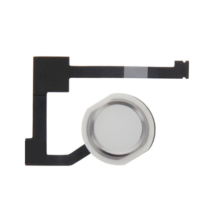 Home Button Flex Cable with Fingerprint Identification for iPad Air 2 / iPad 6(White)-garmade.com
