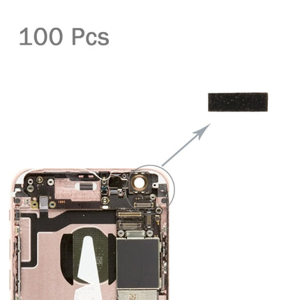 100 PCS for iPhone 6s Front Facing Camera Module Pedestal Sponge Foam Slice Pads-garmade.com