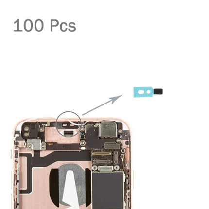 100 PCS for iPhone 6s Microphone Back Sponge Foam Slice Pads-garmade.com