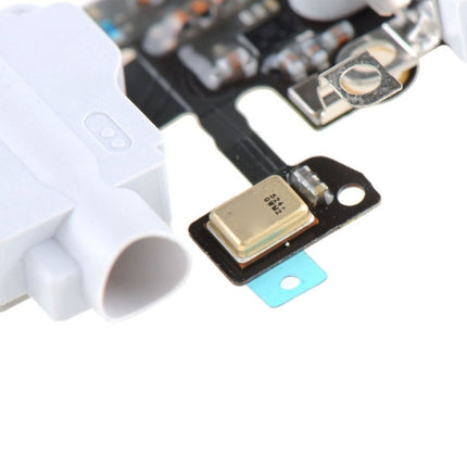 Charging Port Flex Cable Ribbon for iPhone 6s (White)-garmade.com