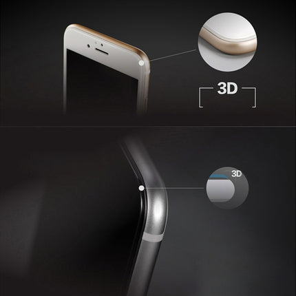 5D Full Glue Full Screen Tempered Glass Screen Film for iPhone 6 & 6s(Black)-garmade.com