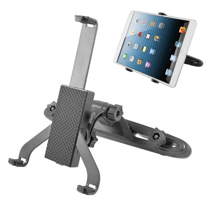 360 Degree Rotation Universal Car Mount Bracket Back Car Seat Holder, For iPad Air / New iPad / iPad 4 / iPad mini 1 / 2 / 3 / P3200 / T3100 / P5200 / 7-10 inch Tablet PC(Black)-garmade.com