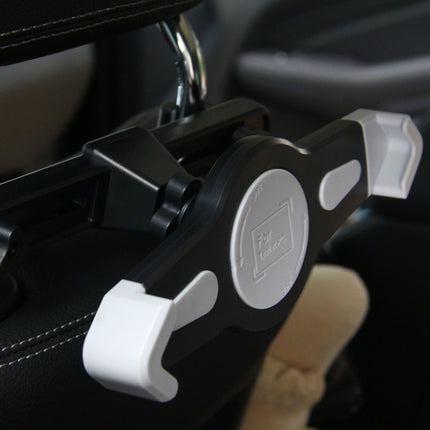 Universal 360 Degrees Rotation Car Headrest Mount Holder, For iPad, Samsung, Lenovo, Sony and Other Tablet PC(Black)-garmade.com