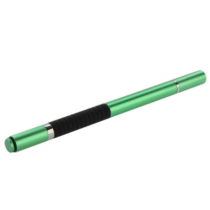 2 in 1 Stylus Touch Pen + Ball Pen for iPhone 6 & 6 Plus / 5 & 5S & 5C, iPad Air 2 / iPad mini 1 / 2 / 3 / New iPad (iPad 3) / iPad and All Capacitive Touch Screen(Green)-garmade.com