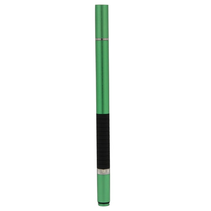 2 in 1 Stylus Touch Pen + Ball Pen for iPhone 6 & 6 Plus / 5 & 5S & 5C, iPad Air 2 / iPad mini 1 / 2 / 3 / New iPad (iPad 3) / iPad and All Capacitive Touch Screen(Green)-garmade.com