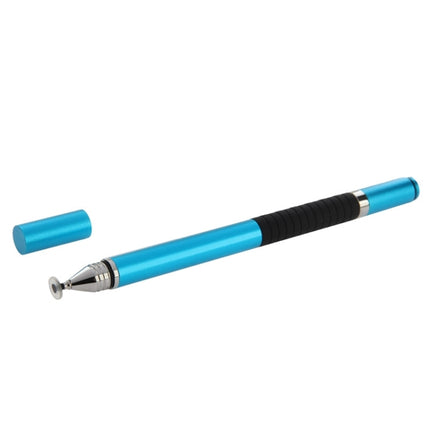 2 in 1 Stylus Touch Pen + Ball Pen for iPhone 6 & 6 Plus / 5 & 5S & 5C, iPad Air 2 / iPad mini 1 / 2 / 3 / New iPad (iPad 3) / iPad and All Capacitive Touch Screen(Blue)-garmade.com