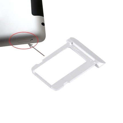 Sim Card Tray Holder for iPad 2 3G Version(Silver)-garmade.com