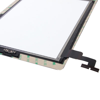 Touch Panel (Controller Button + Home Key Button PCB Membrane Flex Cable + Touch Panel Installation Adhesive) for iPad 2 / A1395 / A1396 / A1397 (Black)-garmade.com