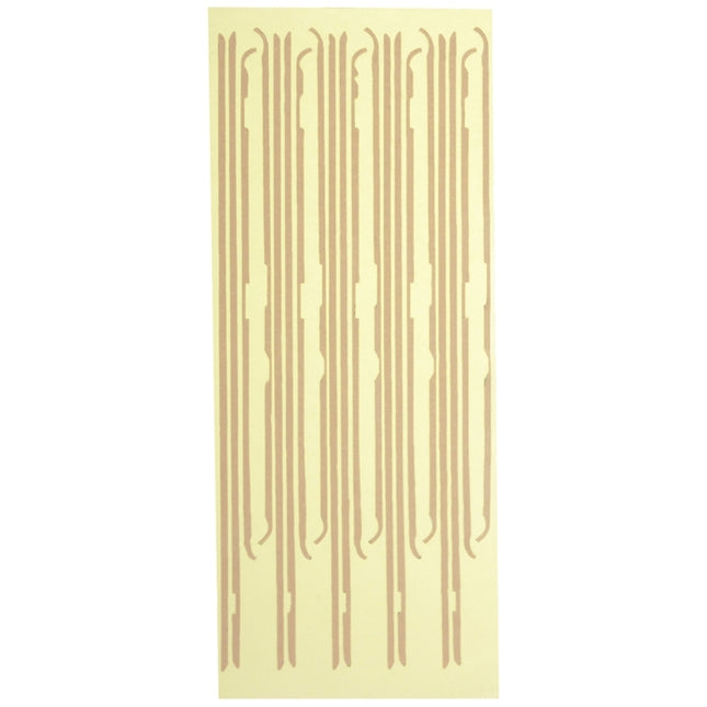 LCD Frame Front Housing Bezel Frame Adhesive Sticker for iPad 2-garmade.com