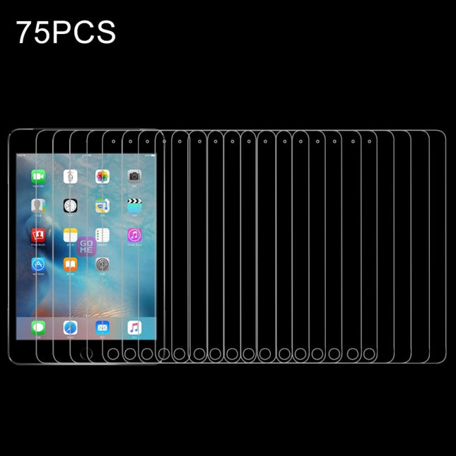 75 PCS 0.3mm 9H+ Surface Hardness 2.5D Tempered Glass Film for iPad 2 / iPad 3 / iPad 4-garmade.com