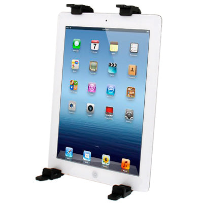 360 Degree Rotation Aluminum Alloy Material Cantilever Universal Stand, For iPad, Galaxy, Huawei, Xiaomi, LG and Other 7.5 inch to 10 inch Tablet(Black)-garmade.com