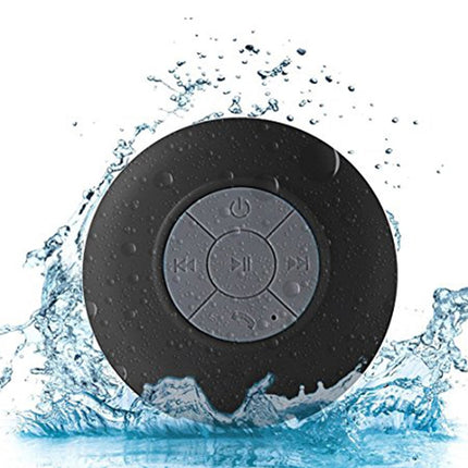 BTS-06 Mini Waterproof IPX4 Bluetooth V2.1 Speaker, Support Handfree Function(Black)-garmade.com