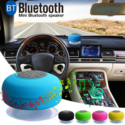 BTS-06 Mini Waterproof IPX4 Bluetooth V2.1 Speaker, Support Handfree Function(Green)-garmade.com