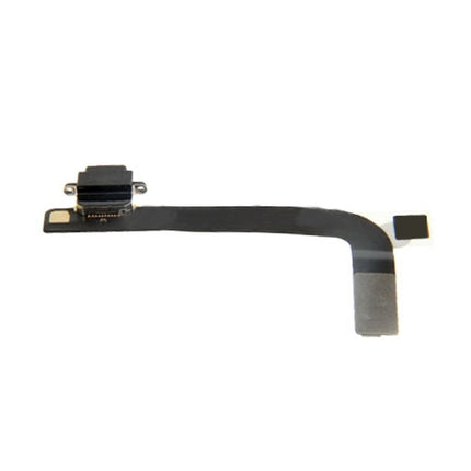 Tail Connector Charger Flex Cable for iPad 4(Black)-garmade.com